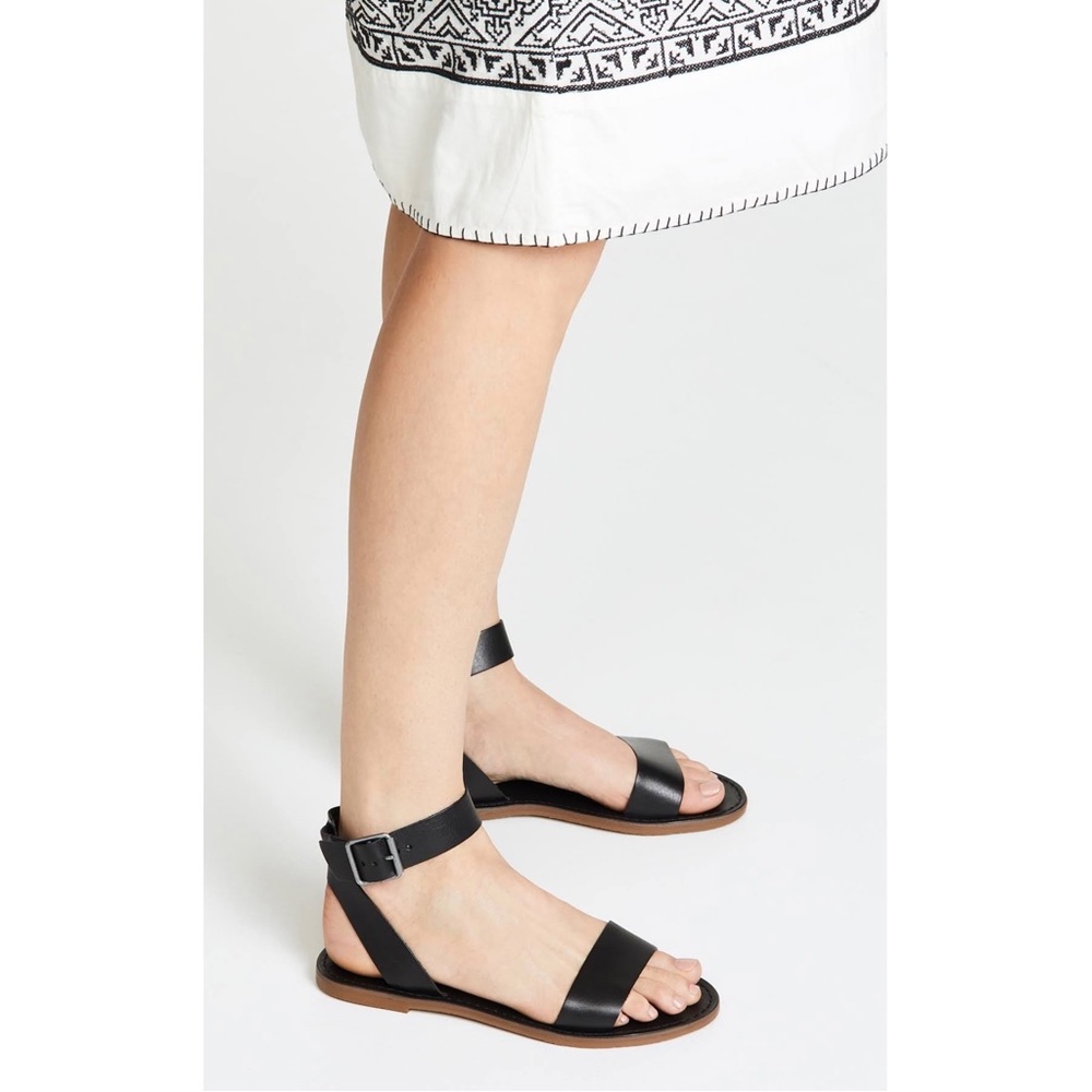 Madewell The Boardwalk Ankle-Strap Sandal